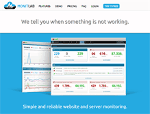 Tablet Screenshot of monitlab.com